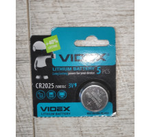 Батарейка Videx CR2025 3 V за шт
