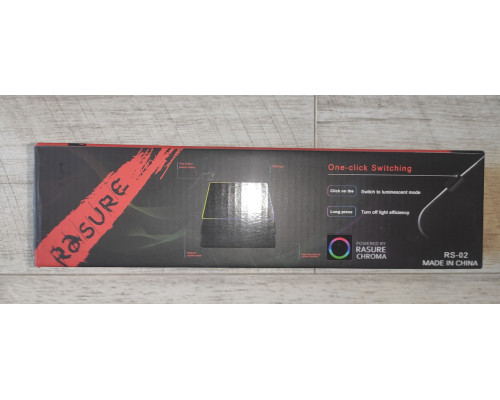 Коврик для мышки с LED подсветкой Rasure RS-02 RGB-R-350 Legend Pro 250*350*3 мм