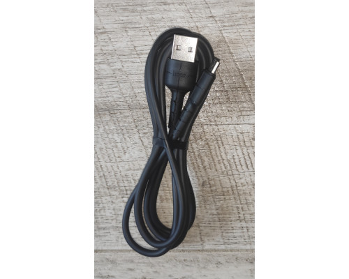 Кабель зарядки Hoco X30 USB to Micro USB 1.2 м силиконовый черный Кабель зарядки Hoco X30 USB to Micro USB 1.2 м силиконовый черный