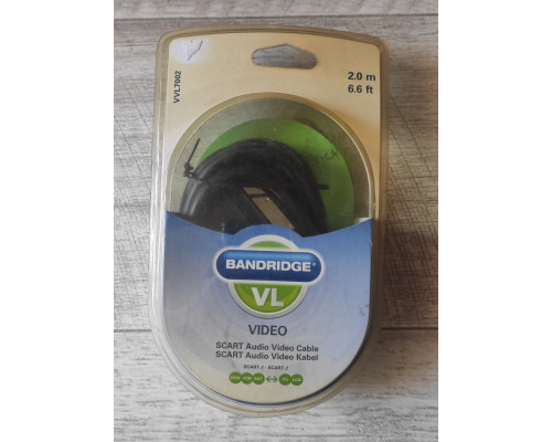 Распродажа Кабель Bandridge VVL7002 Scart-Scart 2m новый Распродажа Кабель Bandridge VVL7002 Scart-Scart 2m новый