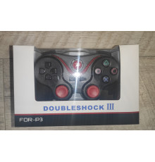 Джойстик для Playstation 3 Doubleshok 3 беспроводный черный