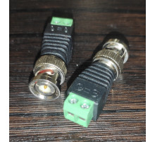 Штекер под отвертку BNC для видео