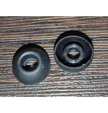 Вкладыши резинки для наушников, 2 шт в уп черные