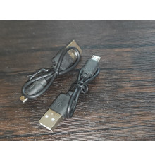 Кабель зарядки USB 5V to micro USB 0 1 м черный