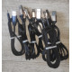Кабель шнур зарядки USB to Type C прорезиненный черный 1.2 м