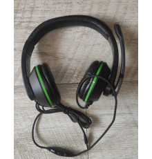 Наушники проводные с микрофоном KR-GM202 с регулятором громкости черные