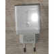 Блок питания зарядное устройство USB Original 3.1 A 2 USB с экраном белый