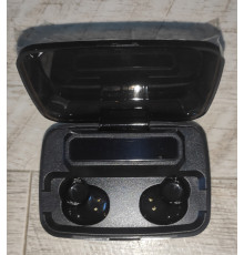 Наушники беспроводные с кейсом зарядки Newest M11 Bluetooth черные