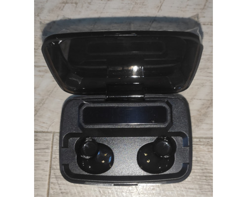 Наушники беспроводные с кейсом зарядки Newest M11 Bluetooth черные