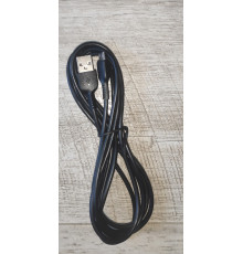 Кабель зарядки Hoco X20 USB to Micro USB прорезиненный черный 2 м