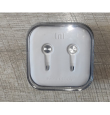 Распродажа Наушники вакуумные проводные с микрофоном MI новые белые