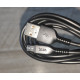 Кабель зарядки Hoco X20 USB to Micro USB прорезиненный черный 3 м