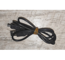 Кабель USB 2.0 - Fire Wire для видеокамеры mini DV 1 м черный Кабель USB 2.0 - Fire Wire для видеокамеры mini DV 1 м черный