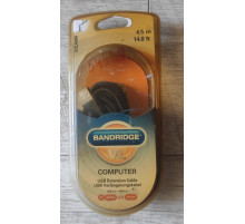 Распродажа Кабель удлинитель USB Bandridge VCL 4305 4.5 м новый