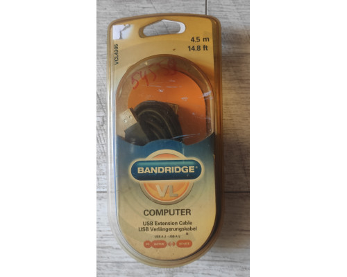 Распродажа Кабель удлинитель USB Bandridge VCL 4305 4.5 м новый Распродажа Кабель удлинитель USB Bandridge VCL 4305 4.5 м новый
