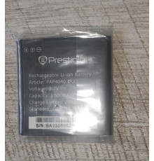 Распродажа Аккумуляторная батарея для смартфона Prestigio PAP4040 DUO 1500 mAh новая