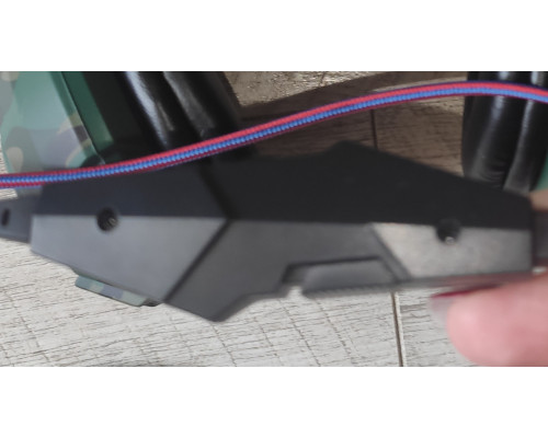 Наушники проводные с микрофоном Fulltech FH-04 игровые с регулятором громкости хаки