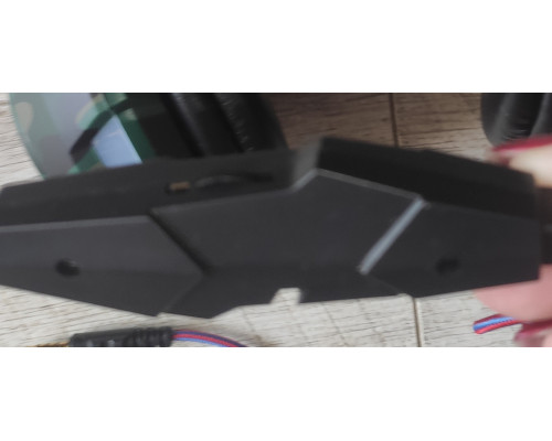 Наушники проводные с микрофоном Fulltech FH-04 игровые с регулятором громкости хаки