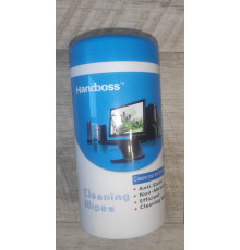 Чистящие влажные салфетки для мониторов и оргтехники Handboss FH-HB026 68 штук