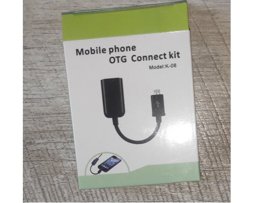 OTG кабель USB micro USB K-08