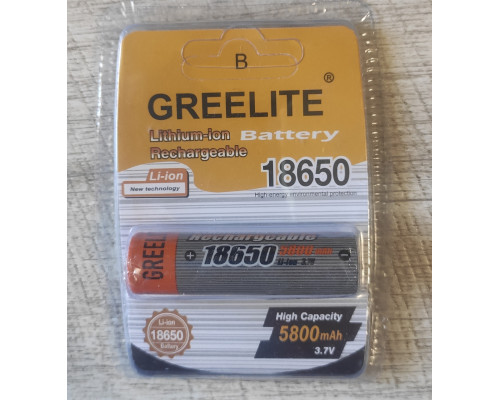 Распродажа Аккумулятор 18650 Greelite 3.7v 5800mAh новый Распродажа Аккумулятор 18650 Greelite 3.7v 5800mAh новый