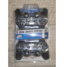 Джойстик проводной 2в1 Dual Shock Controller USB 2.0 черный
