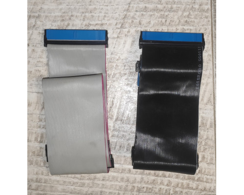 Распродажа Шлейф для передачи данных IDE плоский черный серый