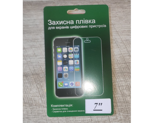 Распродажа Защитная пленка универсальная для смартфонов планшетов Люкс 7&quot; новая уценка
