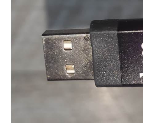 Адаптер переходник Hoco UA17 USB 2.0 male to Type C female черный