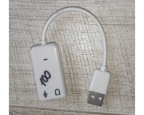 Распродажа Внешняя звуковая карта USB новая Распродажа Внешняя звуковая карта USB новая