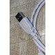 Кабель для принтера Atcom USB 2.0 AM/BM 0.8 м белый новый