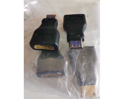 Переходник HDMI мама на HDMI mini папа