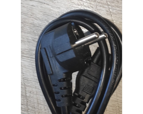 Кабель питания сетевой 3 PIN (Микки Маус) 1.2 м черный Кабель питания сетевой 3 PIN (Микки Маус) 1.2 м черный