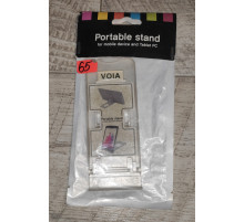 Подставка под мобильный телефон Portable Stand пластик прозрачная настольная Подставка под мобильный телефон Portable Stand пластик прозрачная настольная