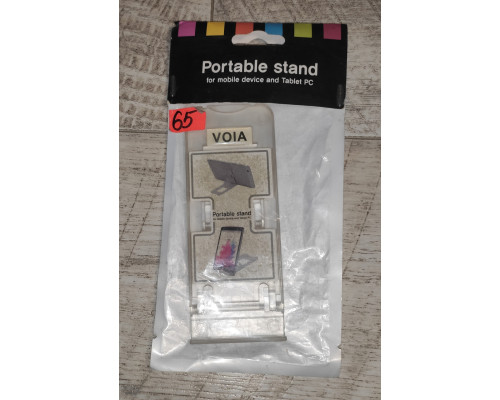 Подставка под мобильный телефон Portable Stand пластик прозрачная настольная Подставка под мобильный телефон Portable Stand пластик прозрачная настольная