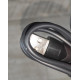 Кабель зарядки магнитный Hoco X63 USB to Lightning 2.4A 1 м черны́й