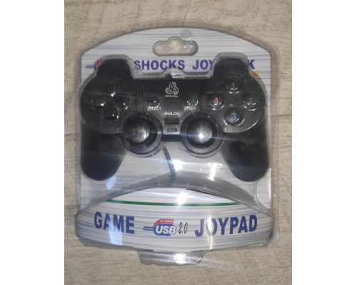 Джойстик игровой проводной Shocks Joystick USB 2.0 черный