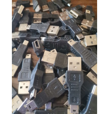 Переходник USB-USB mini (штекер-штекер)