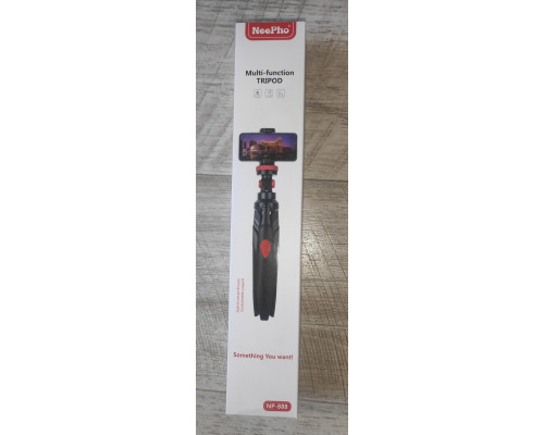 Штатив трипод Multi Function Tripod Neepho NP-888 для смартфонов черный Штатив трипод Multi Function Tripod Neepho NP-888 для смартфонов черный