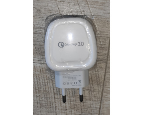 Блок питания быстрая зарядка сетевой на USB Original Travel Charger 3 A белый