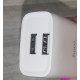 Блок питания зарядное устройство 2 USB + кабель USB to Type C Hoco C73A 2.4A Dual USB Charge