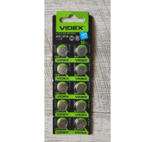 Уценка Батарейка Videx Alkaline AG10 LR1130 1.5V блистер 10 шт