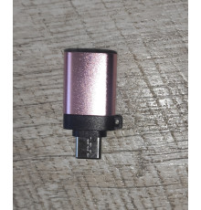 Адаптер переходник OTG GP-93 V8 Type C to USB 3.0 золотой