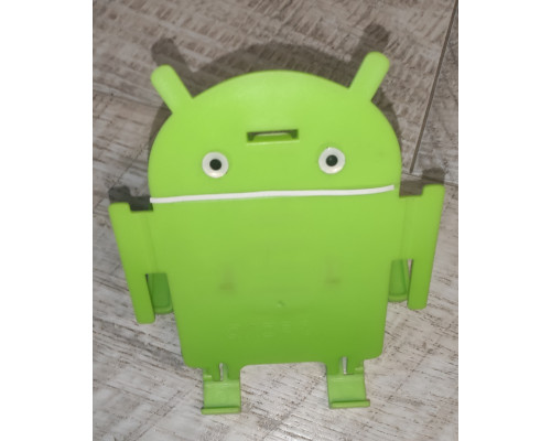 Подставка под смартфон планшет Android пластик зелёная б/у Подставка под смартфон планшет Android пластик зелёная б/у