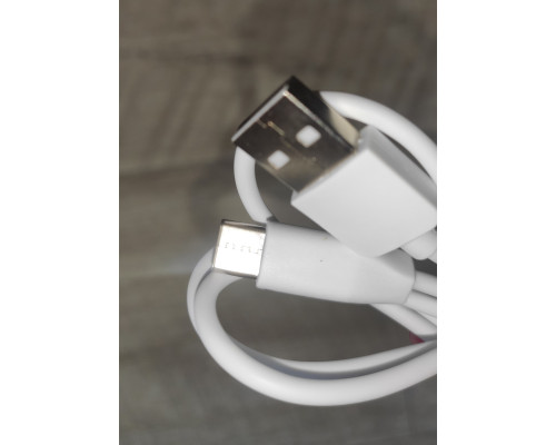 Кабель быстрой зарядки Hoco X1 USB to Type C 1 м белый