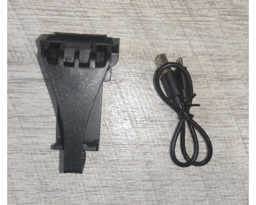 Джойстик игровой беспроводный Wireless Controller V8 с держателем под смартфон черный