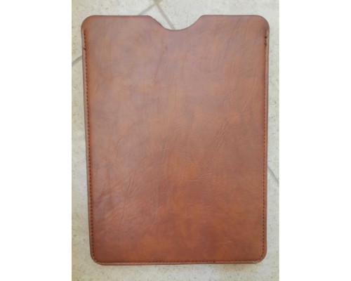 Чехол-карман для планшета кожзам 20,5х27,5 см цвет коричневый, черный