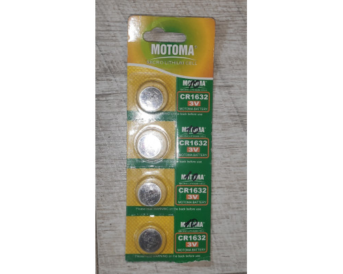 Уценка Батарейка Motoma CR1632 3V Уценка Батарейка Motoma CR1632 3V