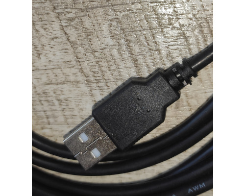 Кабель для принтера USB 2.0 AM/BM 1.5 м черный новый Кабель для принтера USB 2.0 AM/BM 1.5 м черный новый