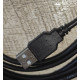 Кабель для принтера USB 2.0 AM/BM 1.5 м черный новый